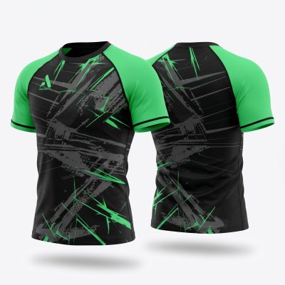 Custom Sublimation Short Sleeve Rash Guard