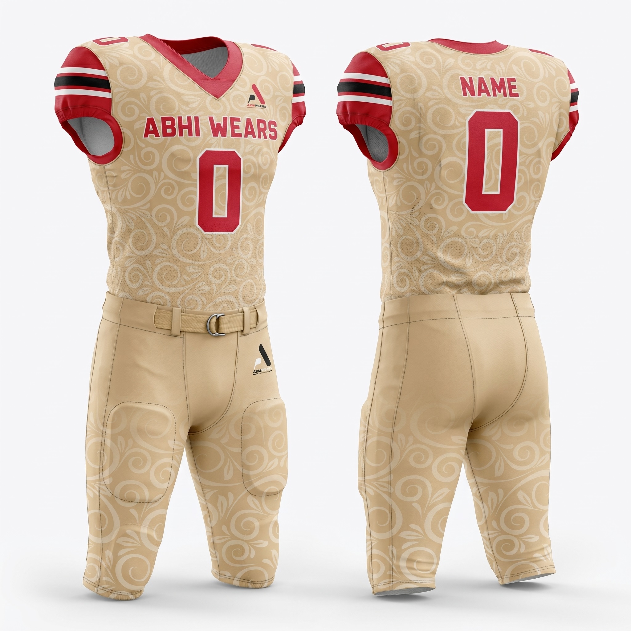Custom Logo American Football Jersey and Short Set