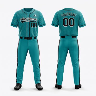 Custom Logo Full Button Baseball Uniform