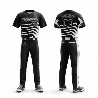 Custom Logo Full Button Baseball Uniform