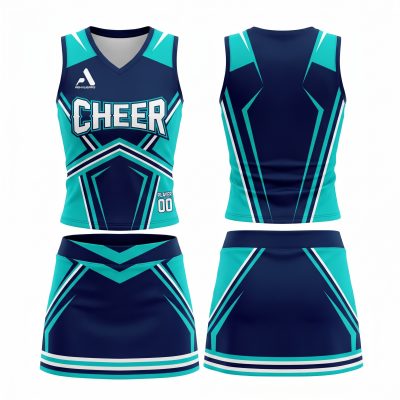 Custom Logo Digital Printing Cheerleader Uniform