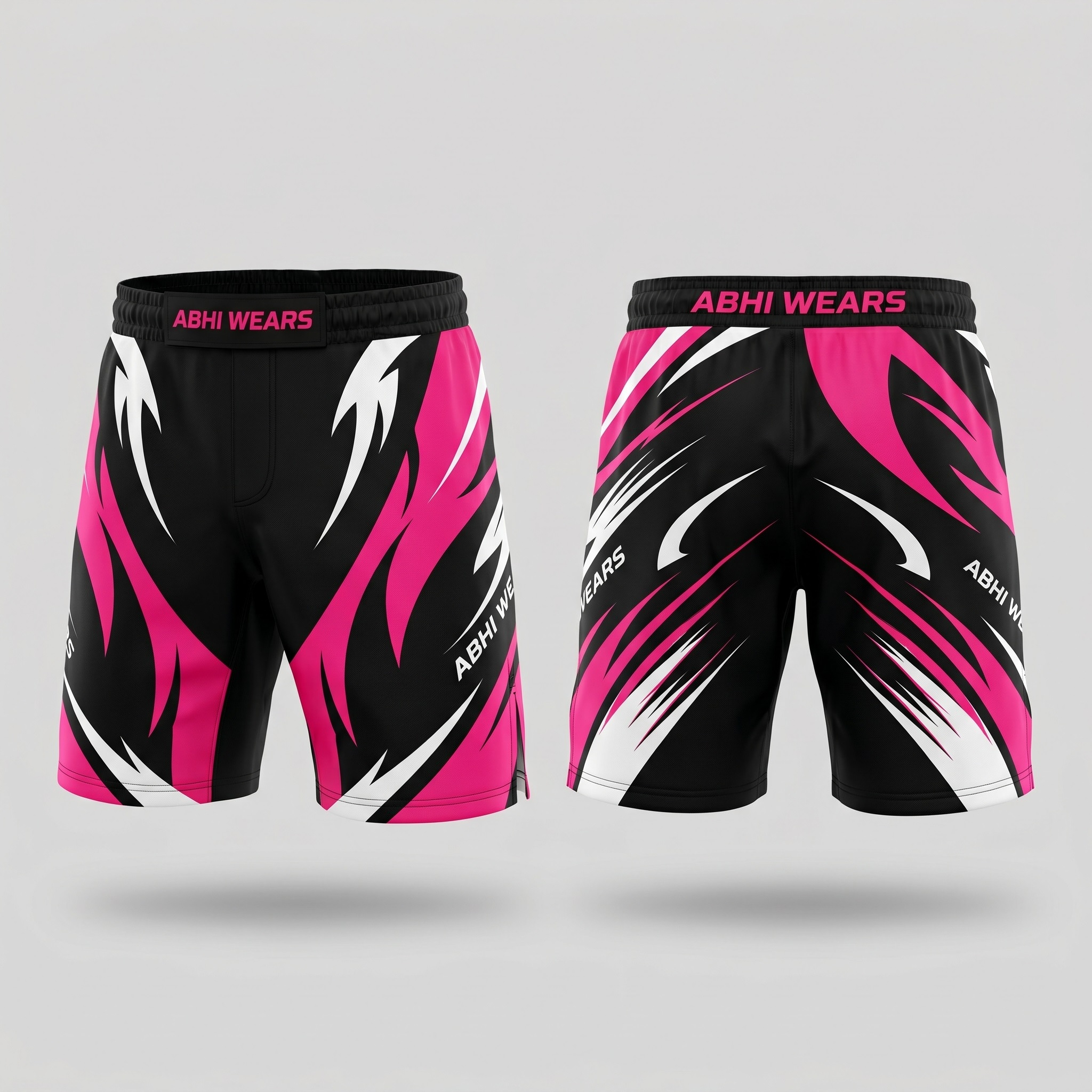 Custom Logo Sublimation MMA Shorts