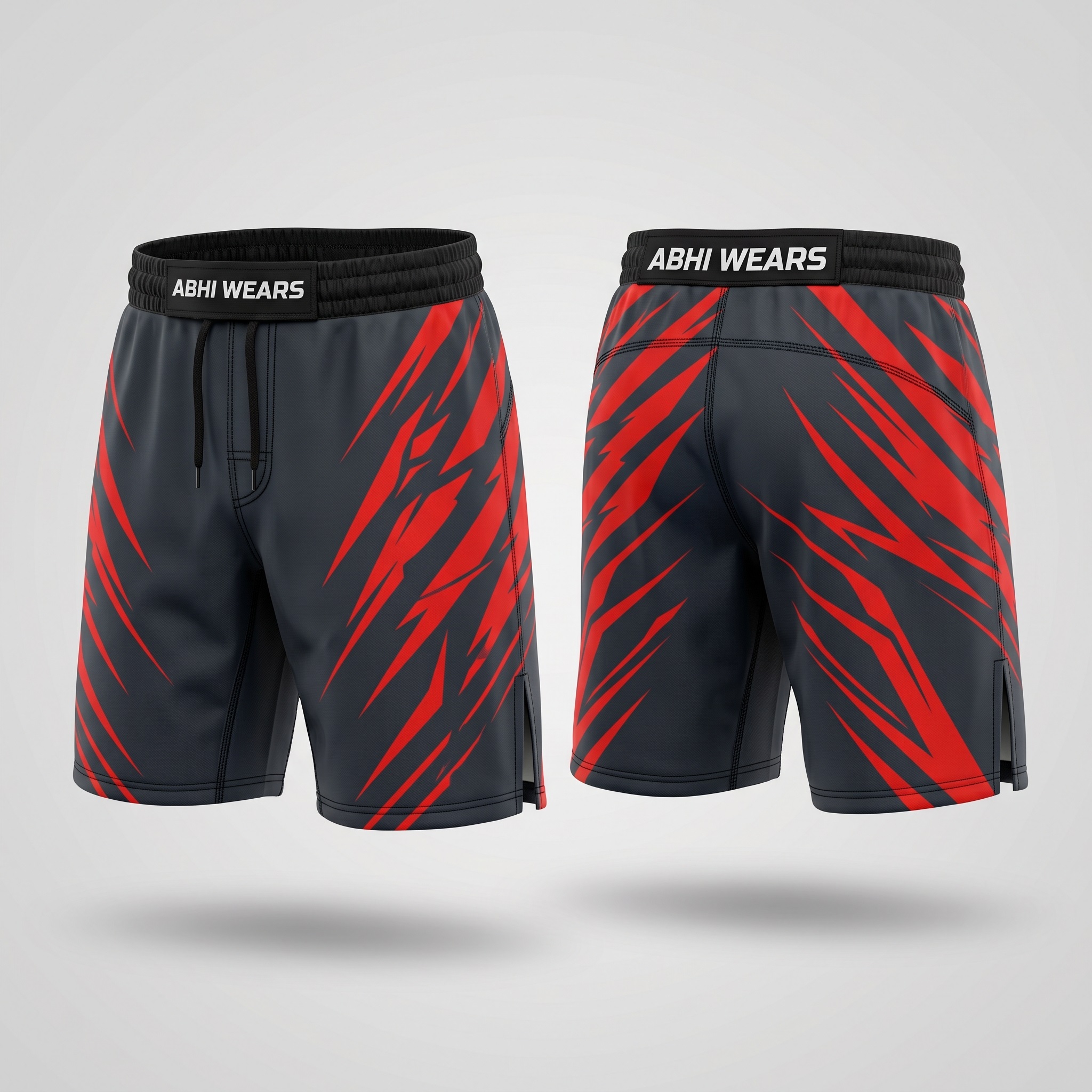 Custom Logo Sublimation MMA Shorts