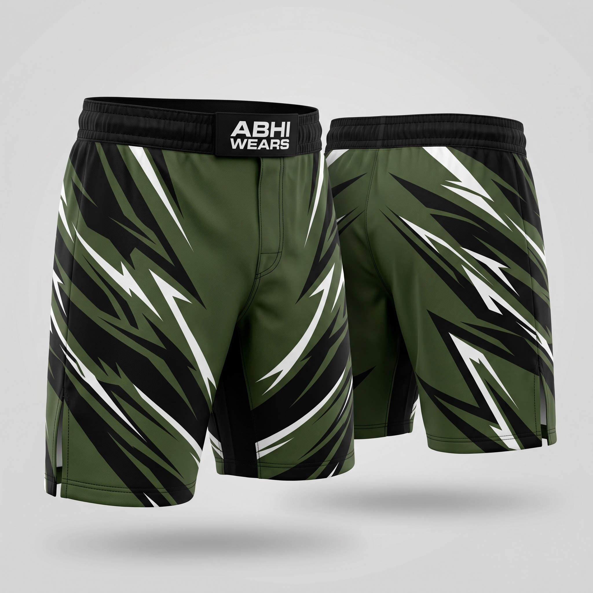 Custom Logo Sublimation MMA Shorts