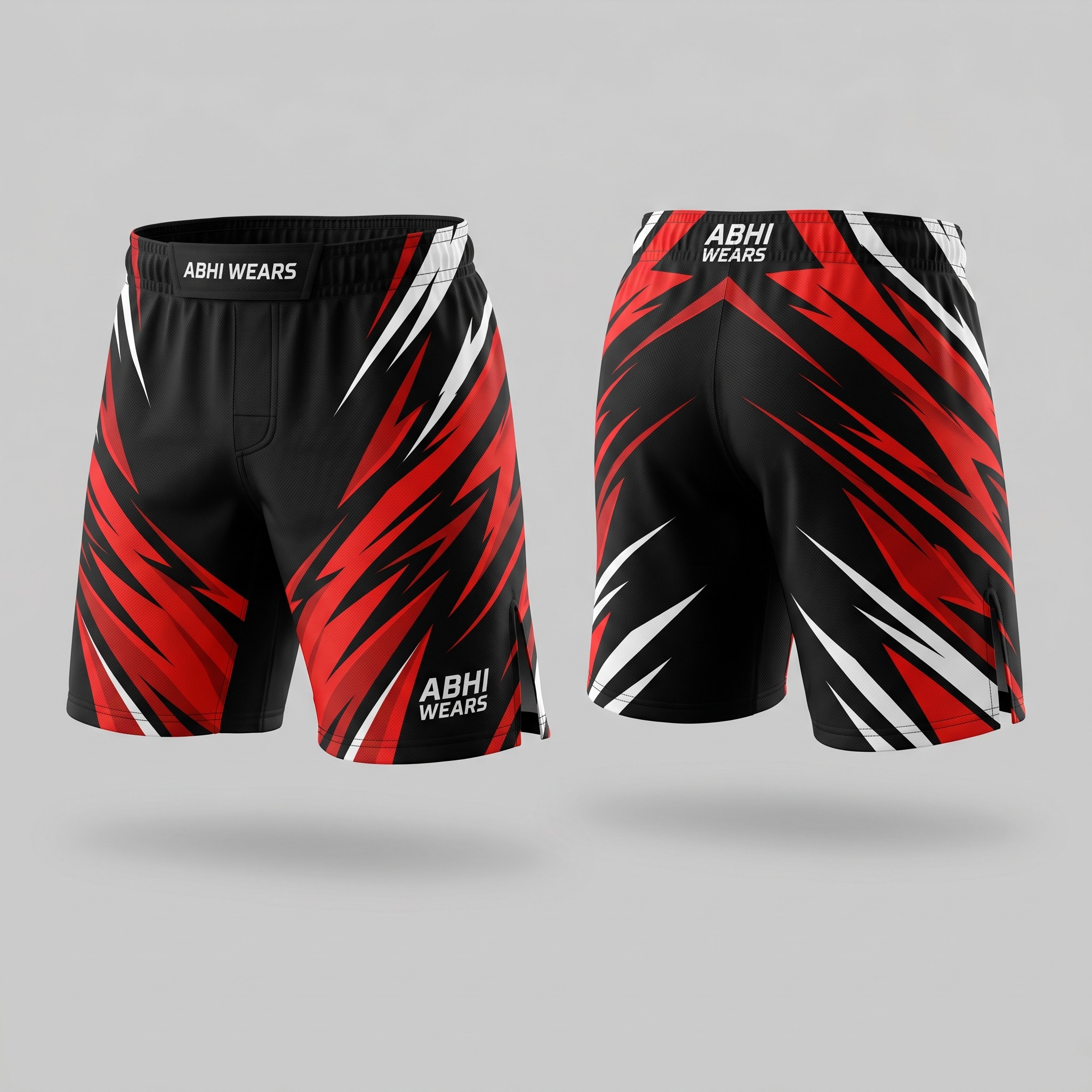 Custom Logo Sublimation MMA Shorts