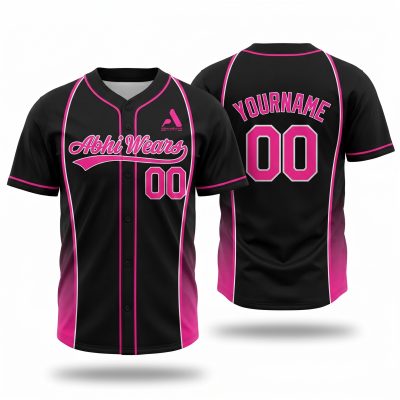 Custom Made Full Button Baseball Jersey