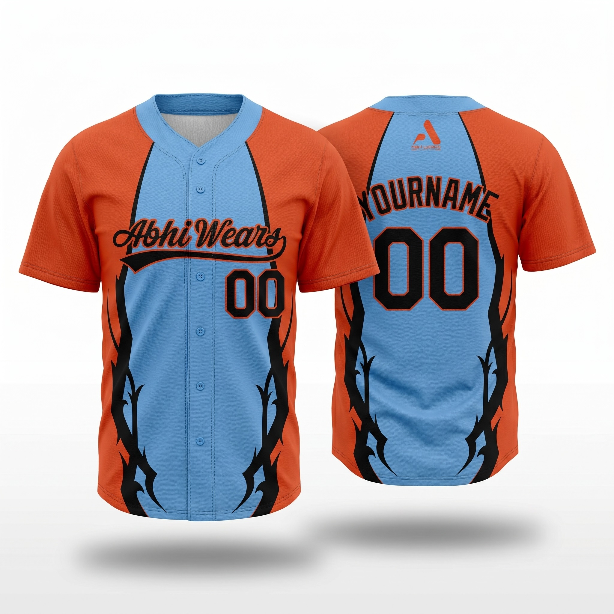 Custom Made Full Button Baseball Jersey