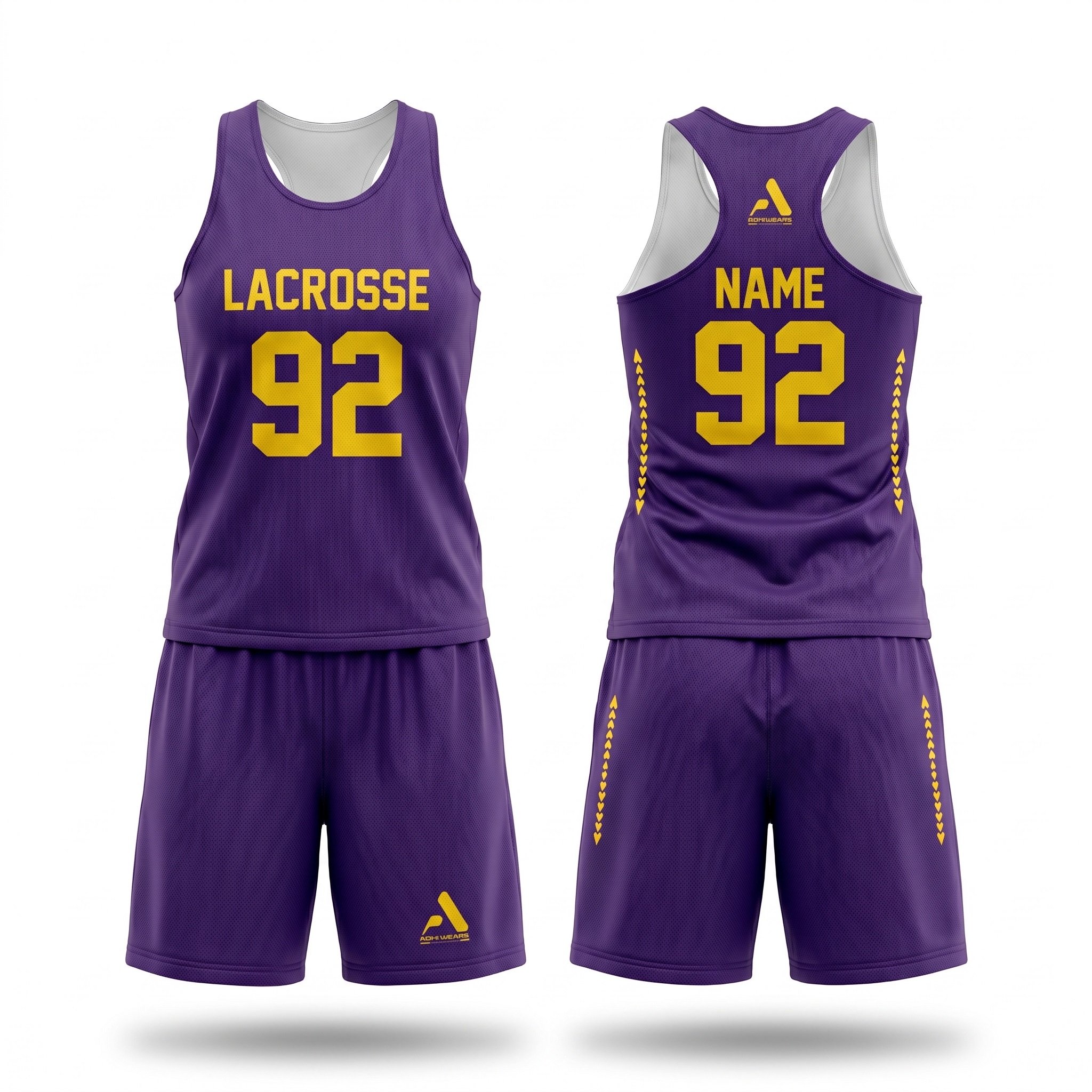 Custom Sublimation Lacrosse Uniform for Women