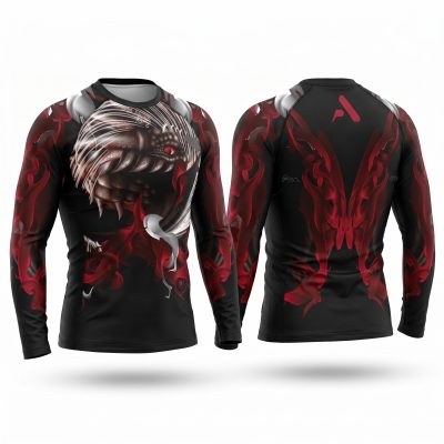 Custom Sublimation Long Sleeve Rash Guard