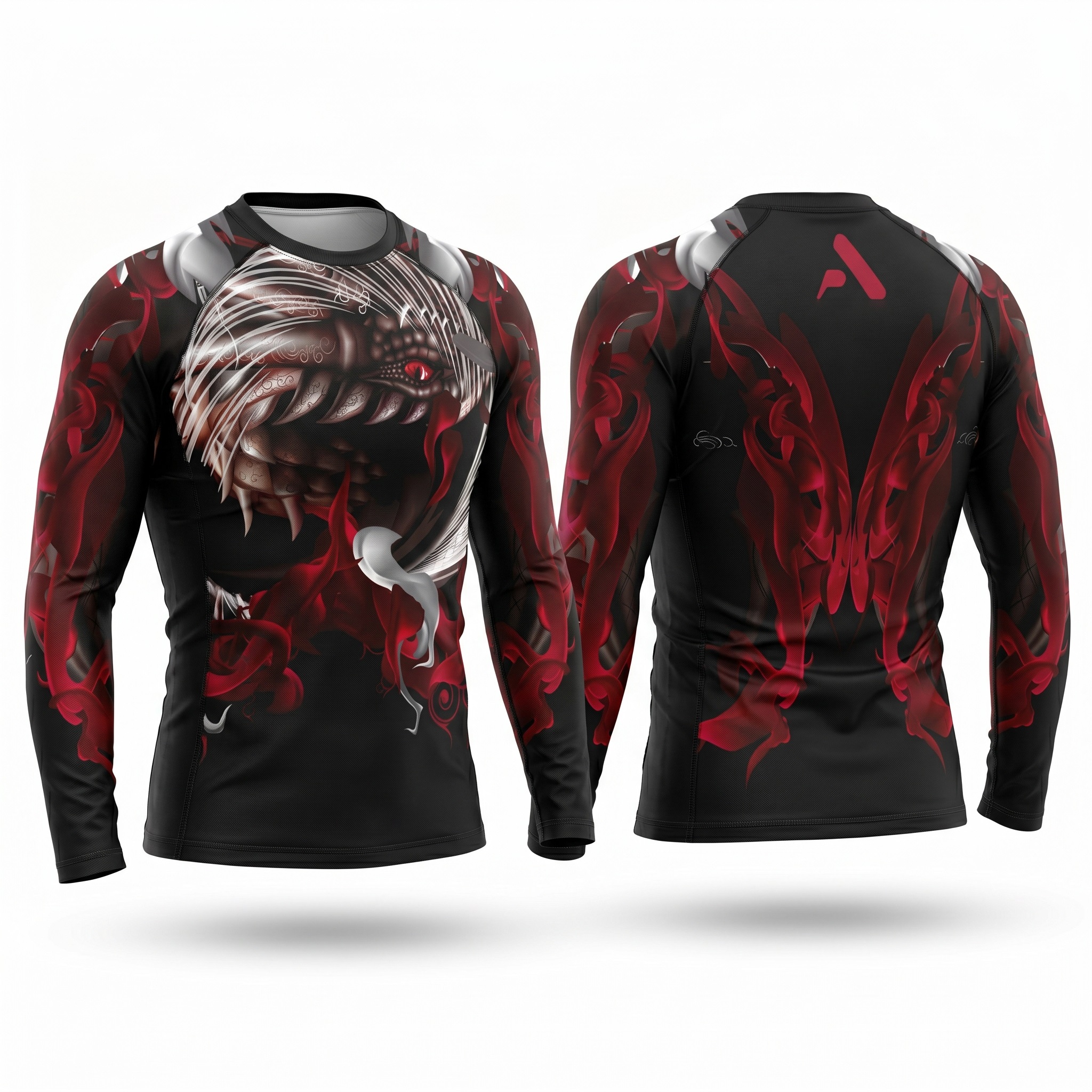 Custom Sublimation Long Sleeve Rash Guard
