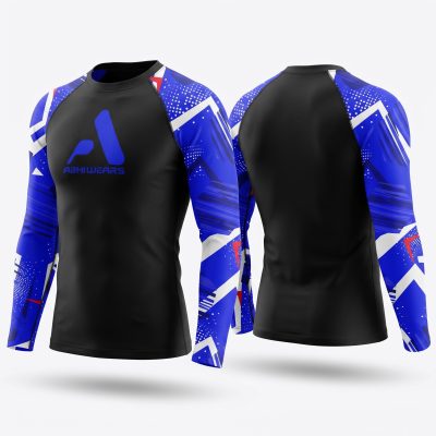 Custom Sublimation Long Sleeve Rash Guard