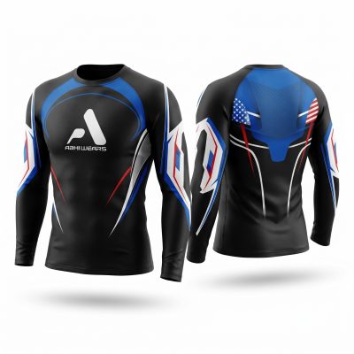 Custom Sublimation Long Sleeve Rash Guard