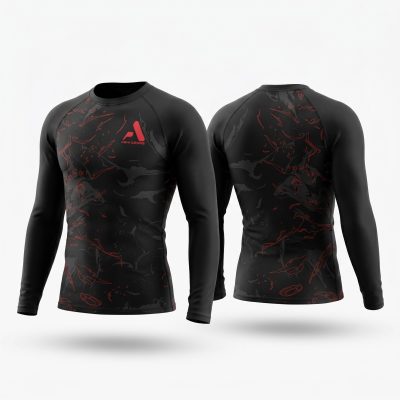 Custom Sublimation Long Sleeve Rash Guard