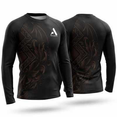 Custom Sublimation Long Sleeve Rash Guard