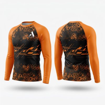 Custom Sublimation Long Sleeve Rash Guard