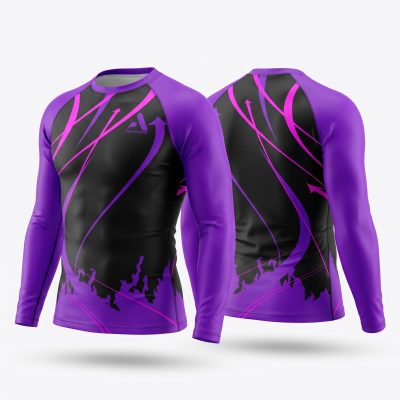 Custom Sublimation Long Sleeve Rash Guard