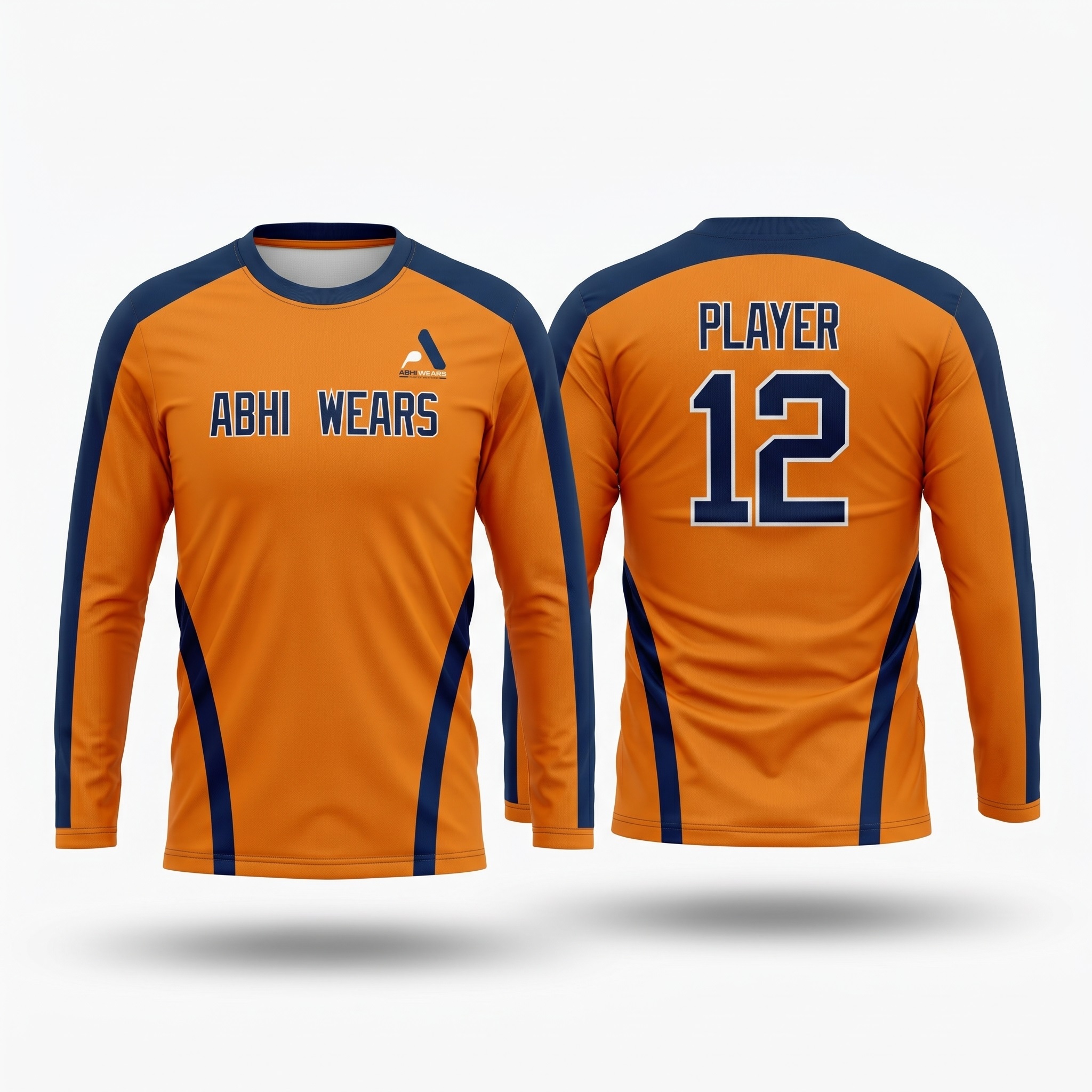 Custom Sublimation Printed Long Sleeve Shirt