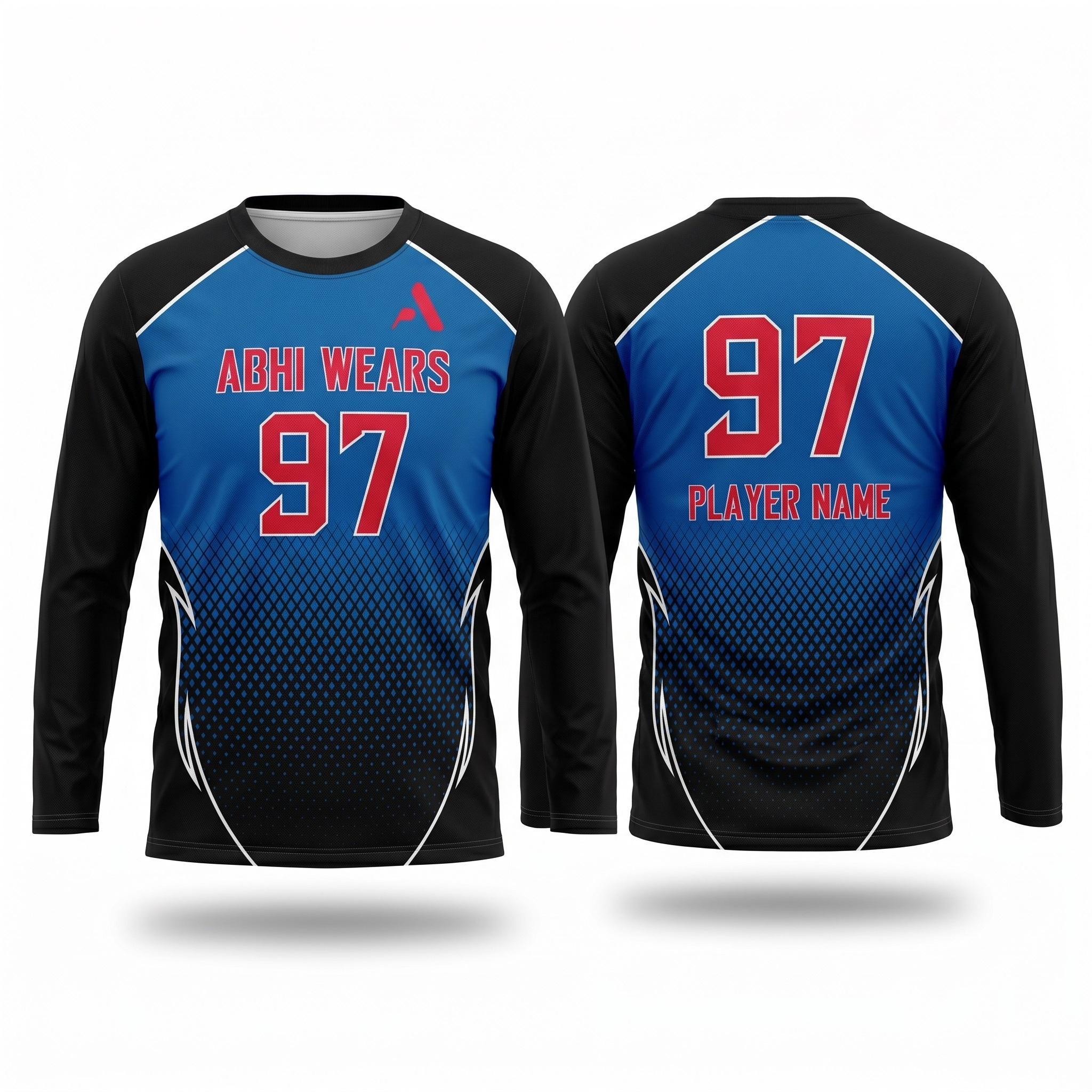 Custom Sublimation Printed Long Sleeve Shirt
