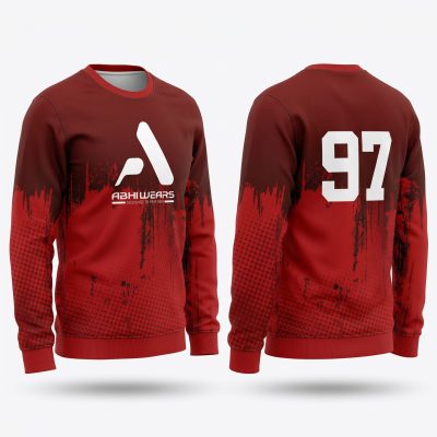 Custom Sublimation Printed Sweatshirt