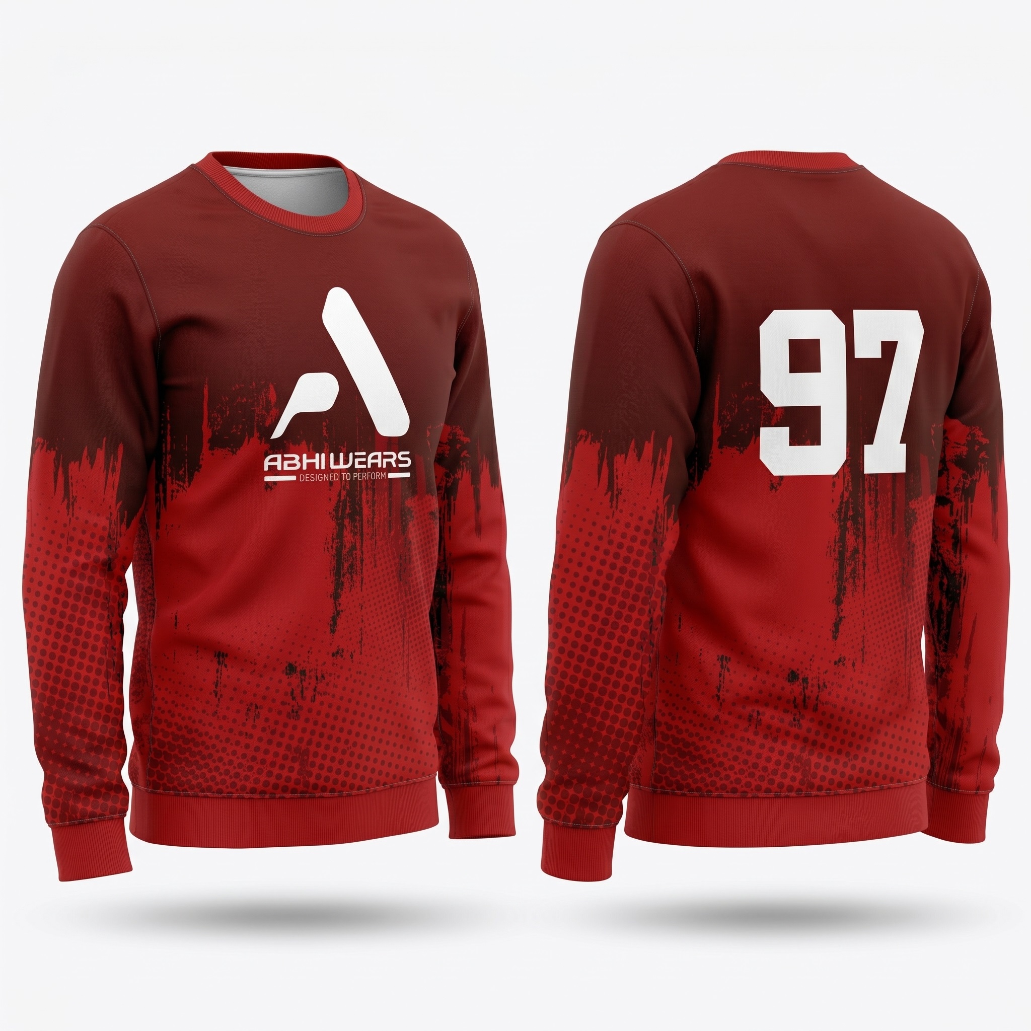 Custom Sublimation Printed Sweatshirt