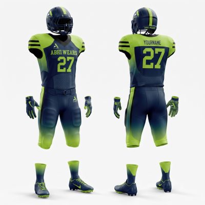 Fully Customized 13 Panel Football Uniform