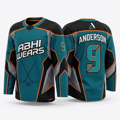 Fully Customized Sublimated Ice Hockey Jersey