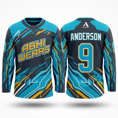 Fully Customized Sublimated Ice Hockey Jersey