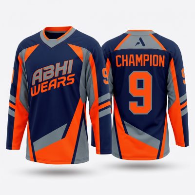 Fully Customized Sublimated Ice Hockey Jersey