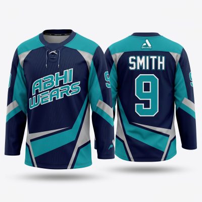 Fully Customized Sublimated Ice Hockey Jersey