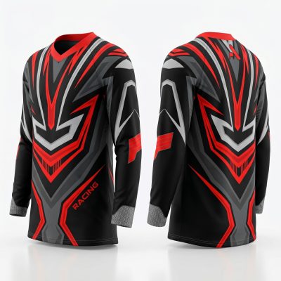 Fully Customized Sublimated Long Sleeve Motocross Jersey