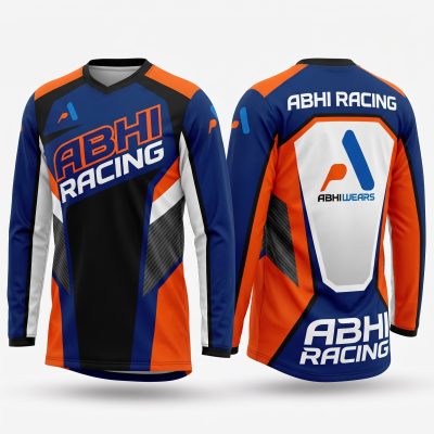 Fully Customized Sublimated Long Sleeve Motocross Jersey