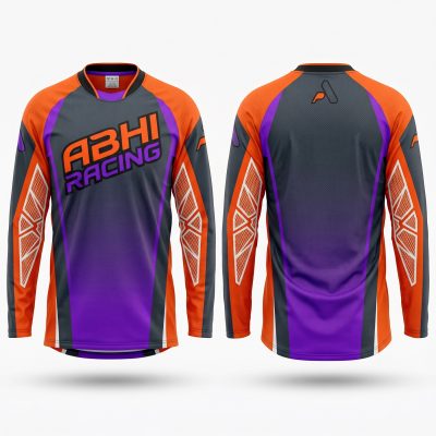 Fully Customized Sublimated Long Sleeve Motocross Jersey