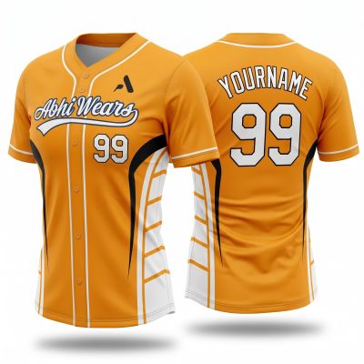 Custom Made Softball Full Button Jersey for Women