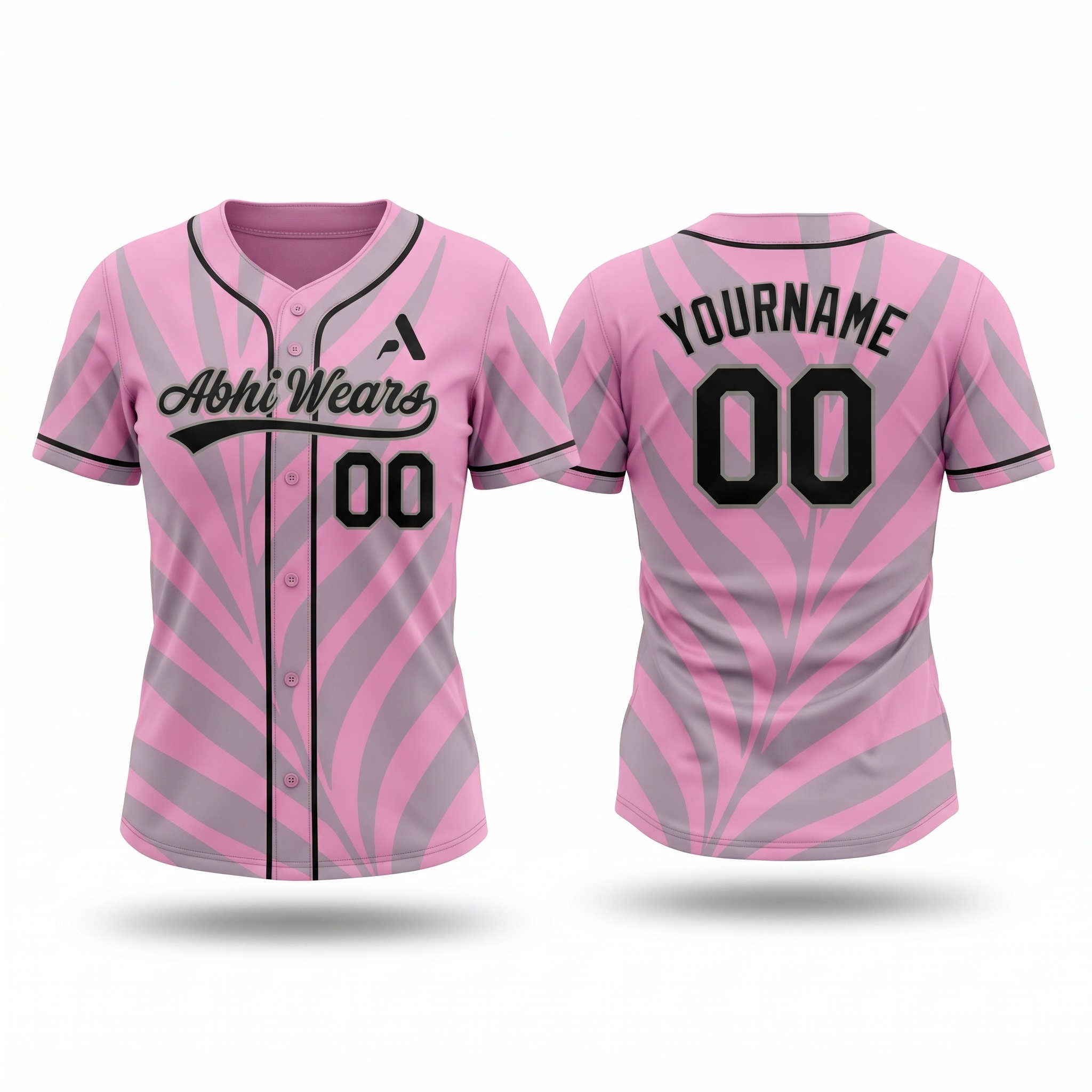 Custom Made Softball Full Button Jersey for Women
