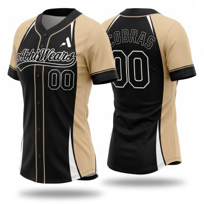 Custom Made Softball Full Button Jersey for Women