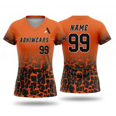 Fully Customized Design Softball V Neck Jersey
